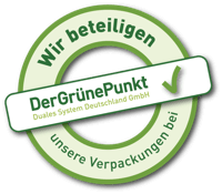 Der Grüne Punkt – Duales System Deutschland GmbH – We participate in Packaging Recycling!